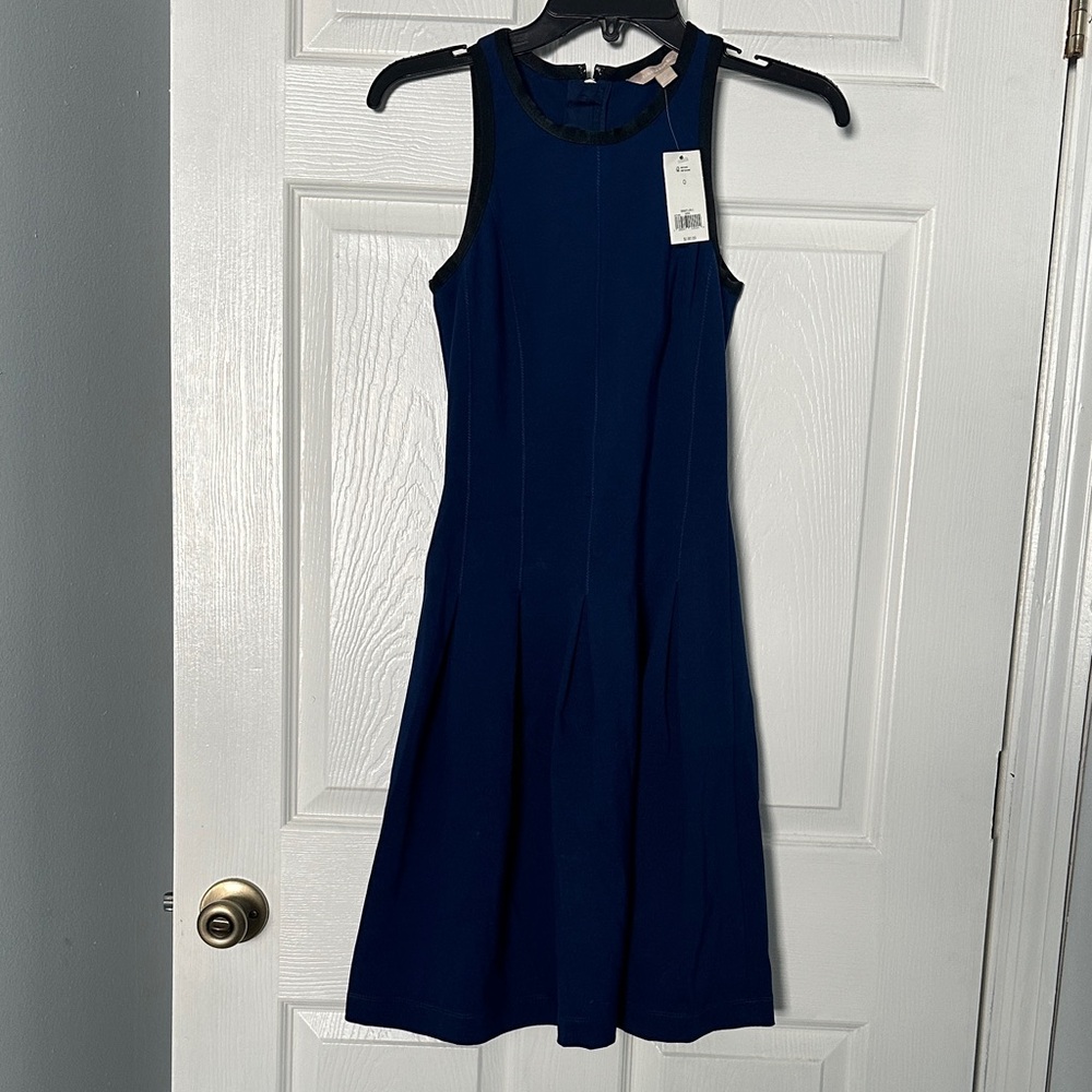 Banana Republic Navy Midi Dress